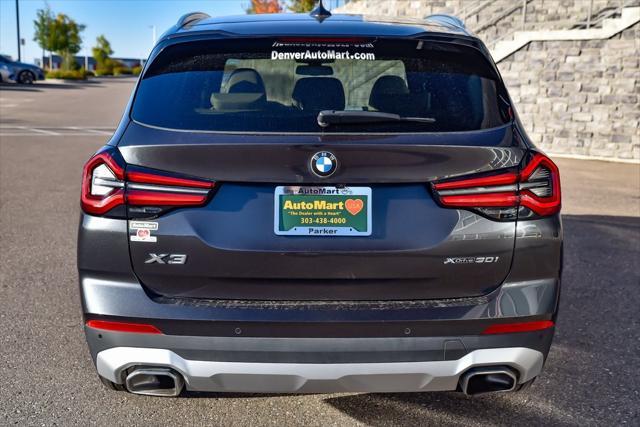 used 2022 BMW X3 car, priced at $34,529