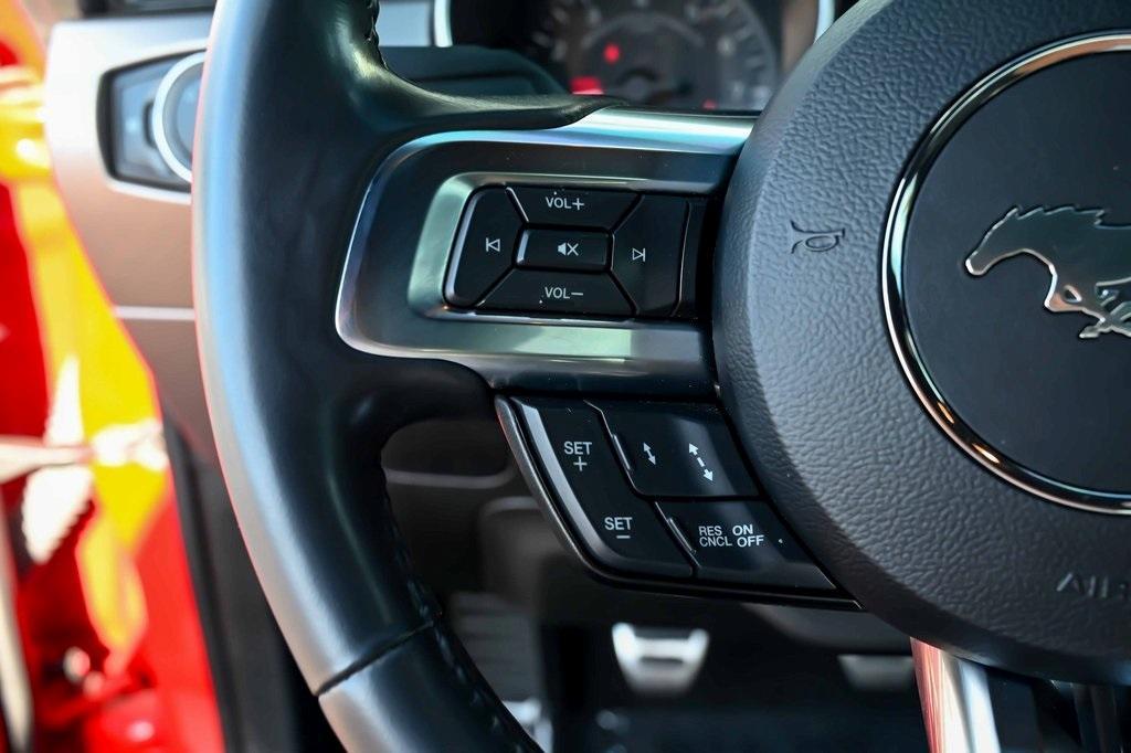 used 2021 Ford Mustang car, priced at $38,885
