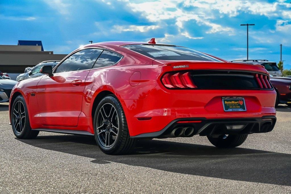 used 2021 Ford Mustang car, priced at $38,885