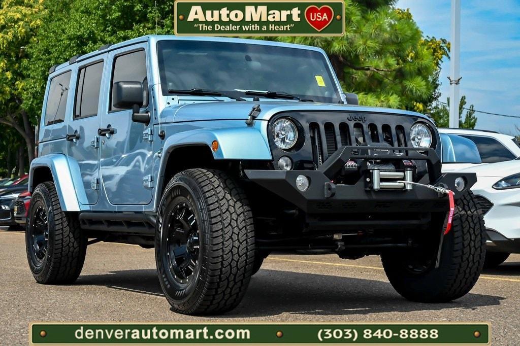 used 2012 Jeep Wrangler Unlimited car, priced at $17,990