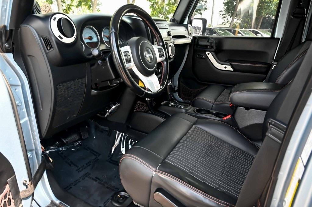 used 2012 Jeep Wrangler Unlimited car, priced at $17,990