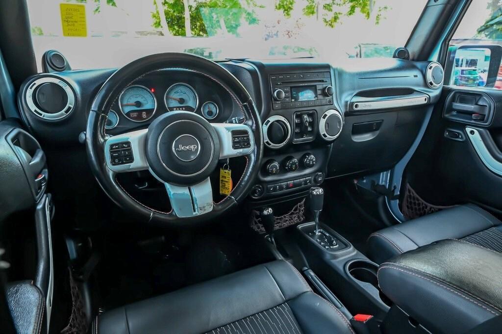 used 2012 Jeep Wrangler Unlimited car, priced at $17,990