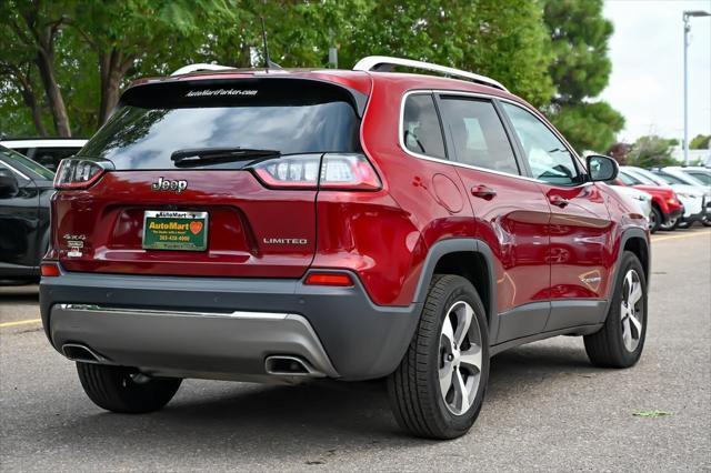 used 2020 Jeep Cherokee car, priced at $27,447