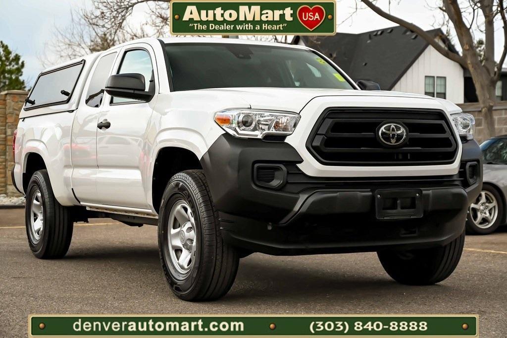 used 2021 Toyota Tacoma car, priced at $25,521
