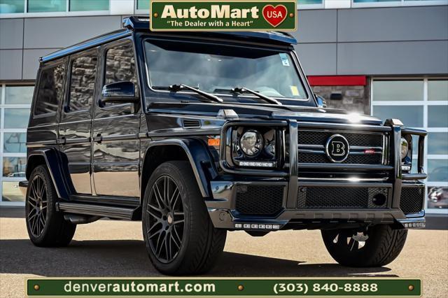 used 2017 Mercedes-Benz AMG G 63 car, priced at $76,447