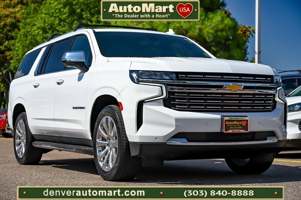 used 2021 Chevrolet Suburban car, priced at $50,883