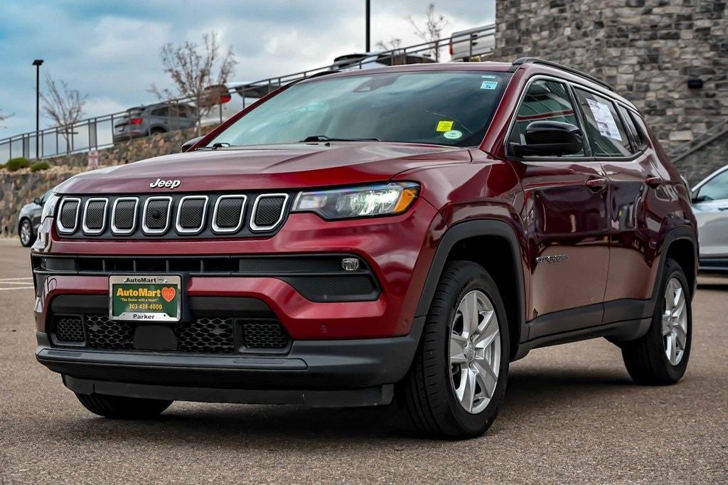 used 2022 Jeep Compass car, priced at $21,833