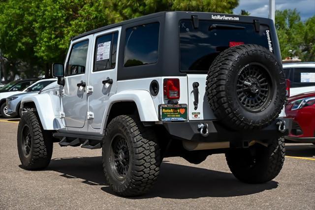 used 2017 Jeep Wrangler Unlimited car, priced at $30,121