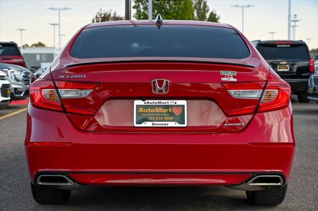 used 2022 Honda Accord car, priced at $27,497