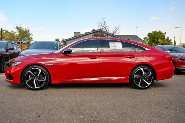 used 2022 Honda Accord car, priced at $27,497