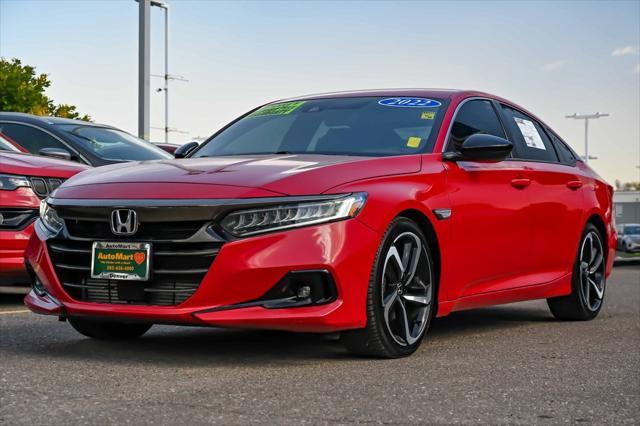 used 2022 Honda Accord car, priced at $27,497