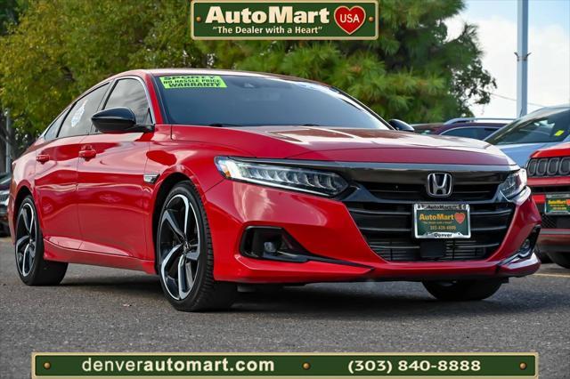 used 2022 Honda Accord car, priced at $27,497