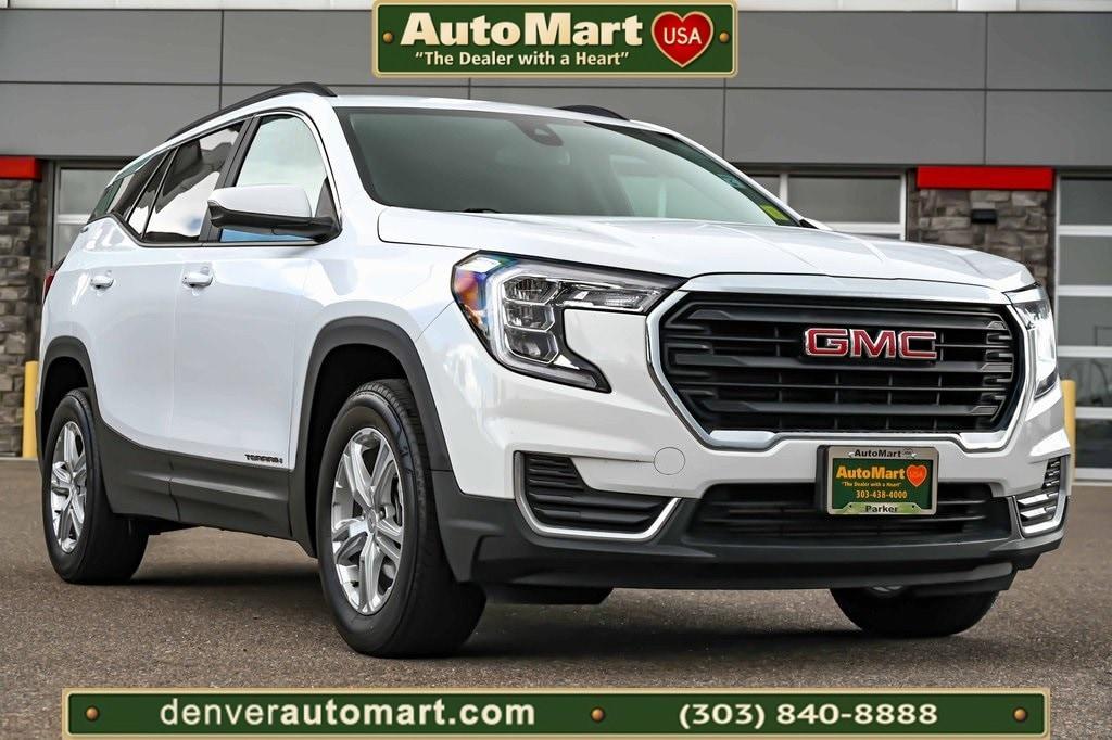 used 2023 GMC Terrain car, priced at $21,157