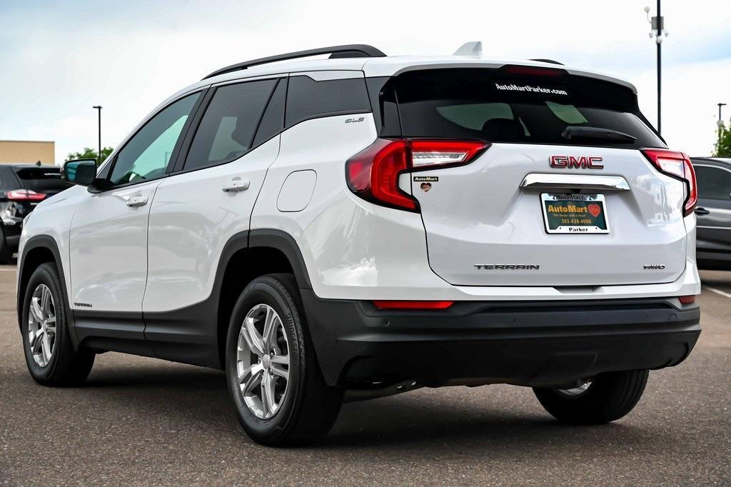 used 2023 GMC Terrain car, priced at $23,721