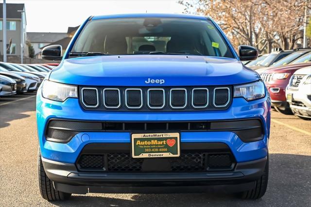 used 2022 Jeep Compass car, priced at $20,341