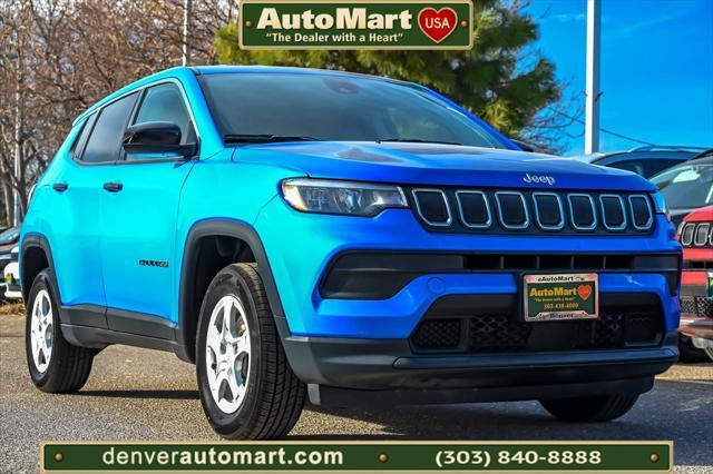 used 2022 Jeep Compass car, priced at $20,341