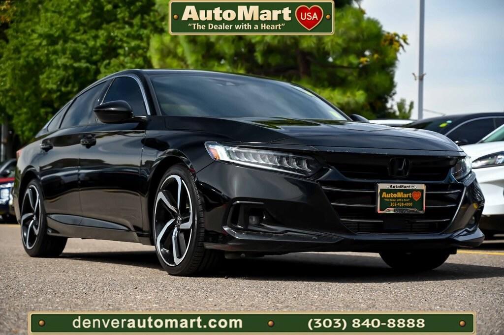 used 2021 Honda Accord car, priced at $25,985