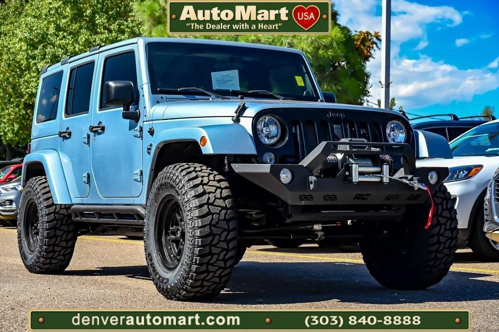 used 2012 Jeep Wrangler Unlimited car, priced at $18,357