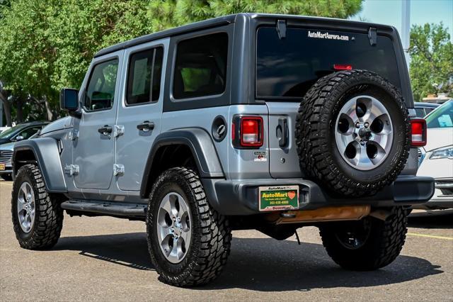 used 2019 Jeep Wrangler Unlimited car, priced at $27,497