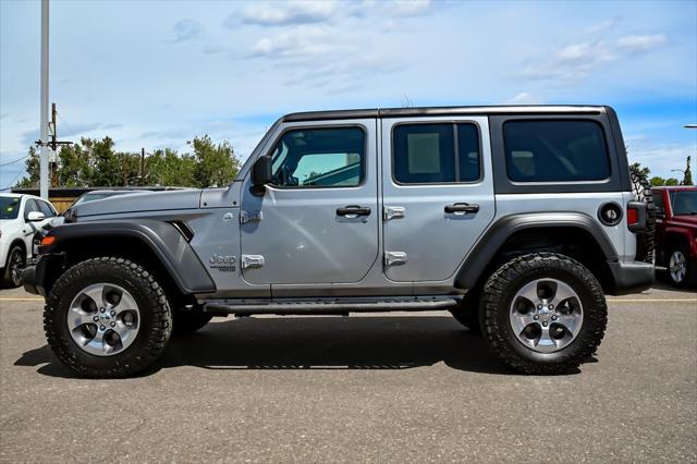 used 2019 Jeep Wrangler Unlimited car, priced at $27,497