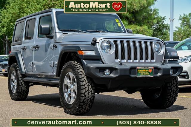 used 2019 Jeep Wrangler Unlimited car, priced at $27,497