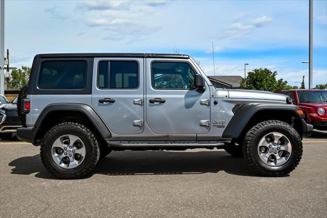 used 2019 Jeep Wrangler Unlimited car, priced at $27,497