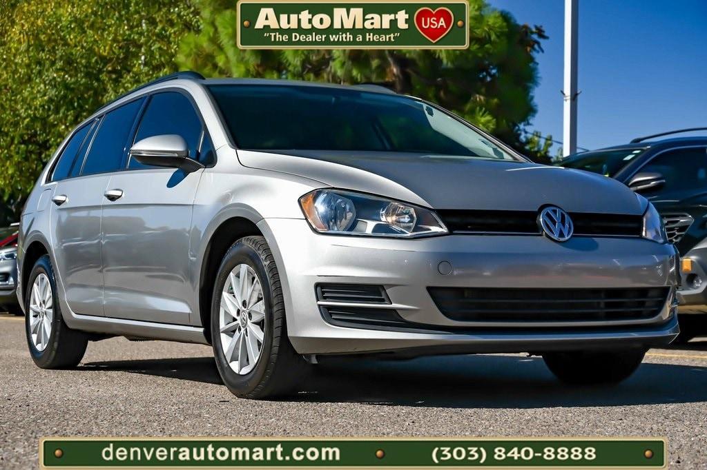 used 2015 Volkswagen Golf SportWagen car, priced at $12,297