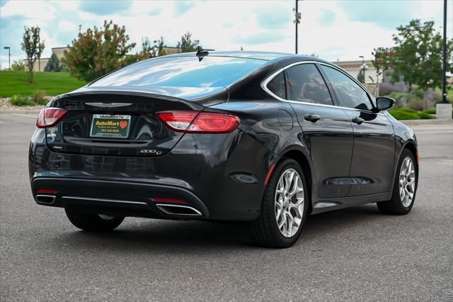 used 2016 Chrysler 200 car, priced at $12,497