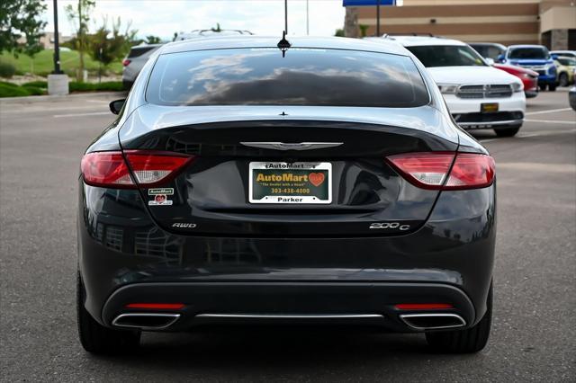 used 2016 Chrysler 200 car, priced at $12,497