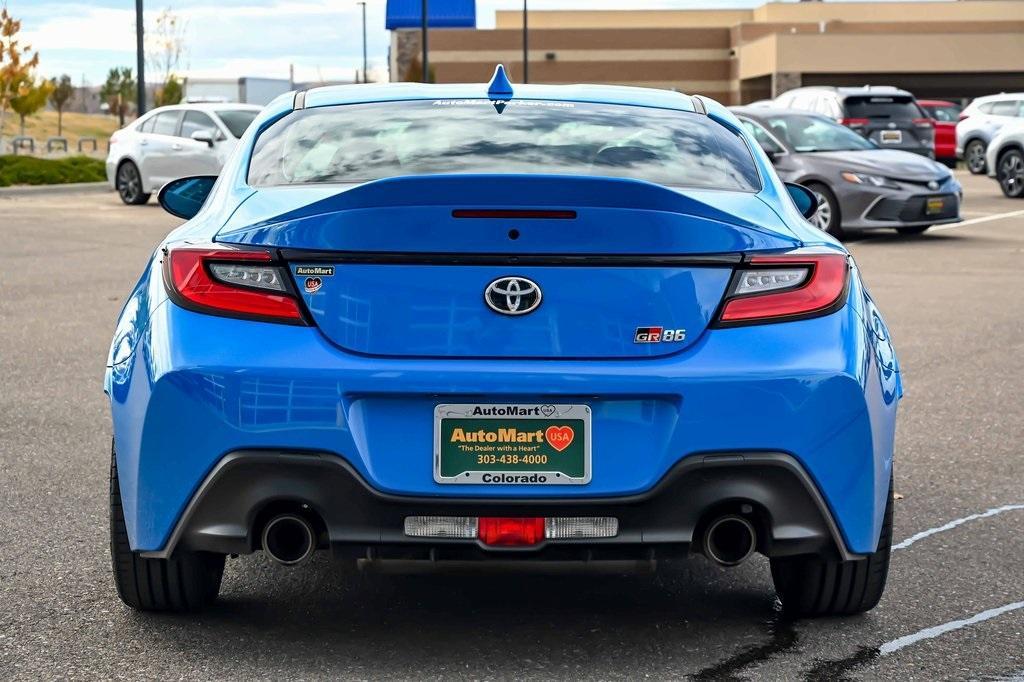 used 2022 Toyota GR86 car, priced at $32,447
