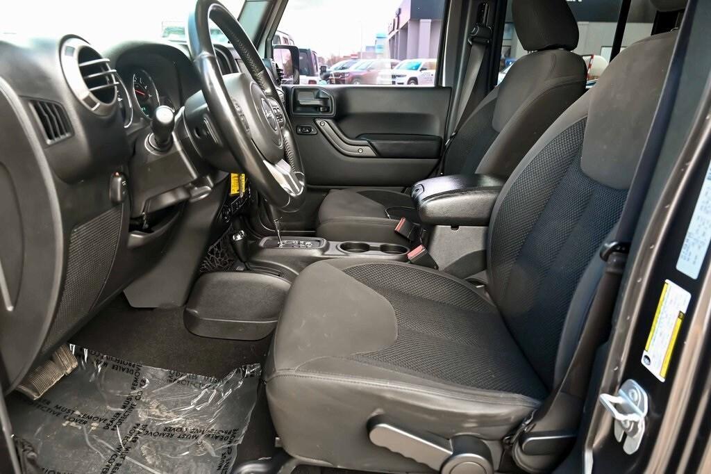 used 2017 Jeep Wrangler Unlimited car, priced at $24,497