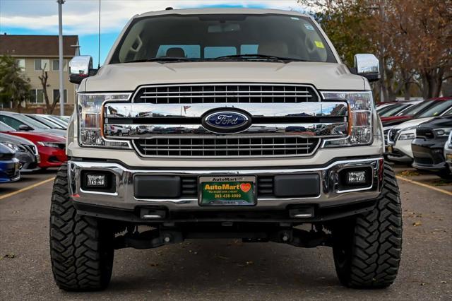 used 2018 Ford F-150 car, priced at $37,990