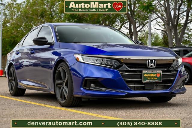 used 2022 Honda Accord car, priced at $25,181