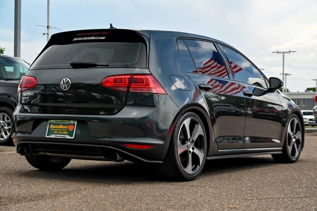 used 2017 Volkswagen Golf GTI car, priced at $15,855