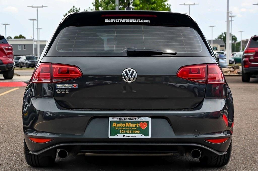 used 2017 Volkswagen Golf GTI car, priced at $15,855