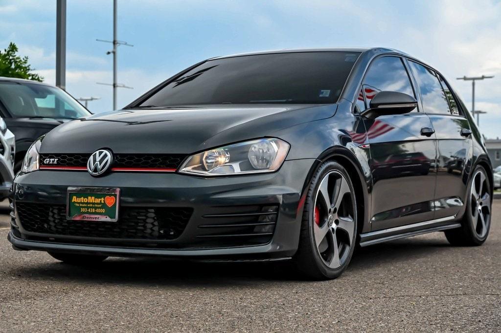 used 2017 Volkswagen Golf GTI car, priced at $15,855