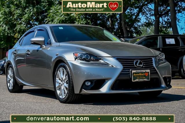 used 2015 Lexus IS 250 car, priced at $19,751