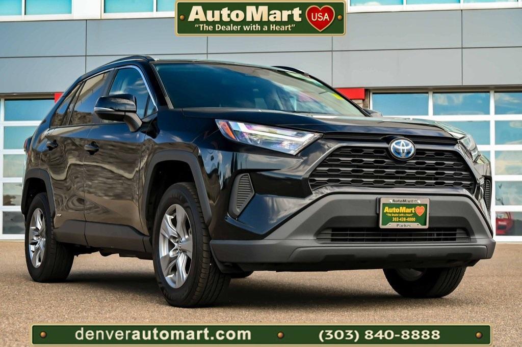 used 2022 Toyota RAV4 Hybrid car, priced at $27,745