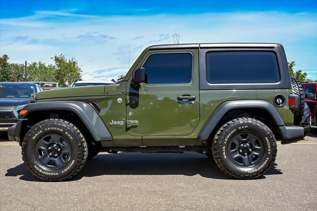 used 2020 Jeep Wrangler car, priced at $27,511