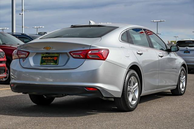 used 2022 Chevrolet Malibu car, priced at $16,821