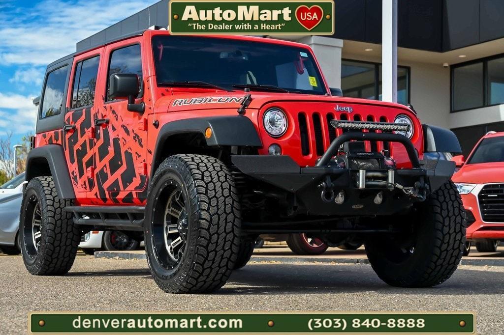 used 2018 Jeep Wrangler JK Unlimited car, priced at $29,571