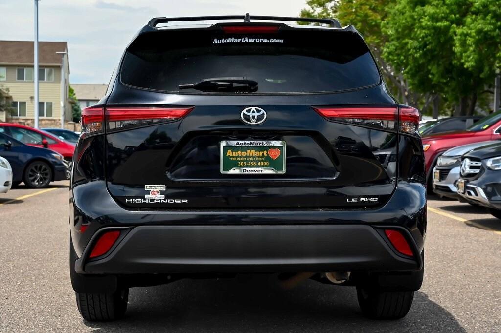 used 2021 Toyota Highlander car, priced at $26,233