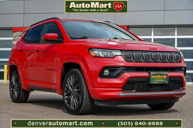 used 2022 Jeep Compass car, priced at $27,997