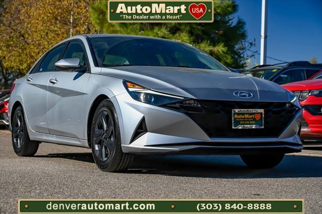 used 2021 Hyundai Elantra car, priced at $15,481