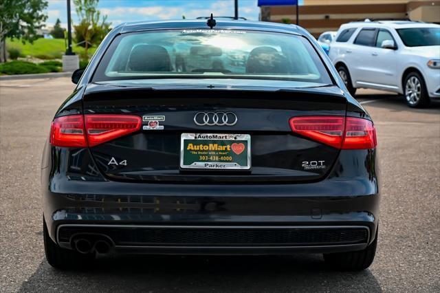 used 2015 Audi A4 car, priced at $14,489