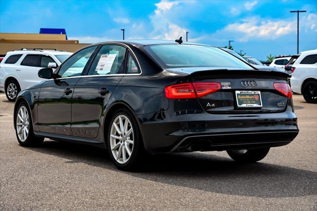 used 2015 Audi A4 car, priced at $14,489