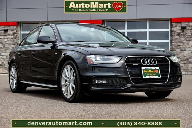 used 2015 Audi A4 car, priced at $14,489