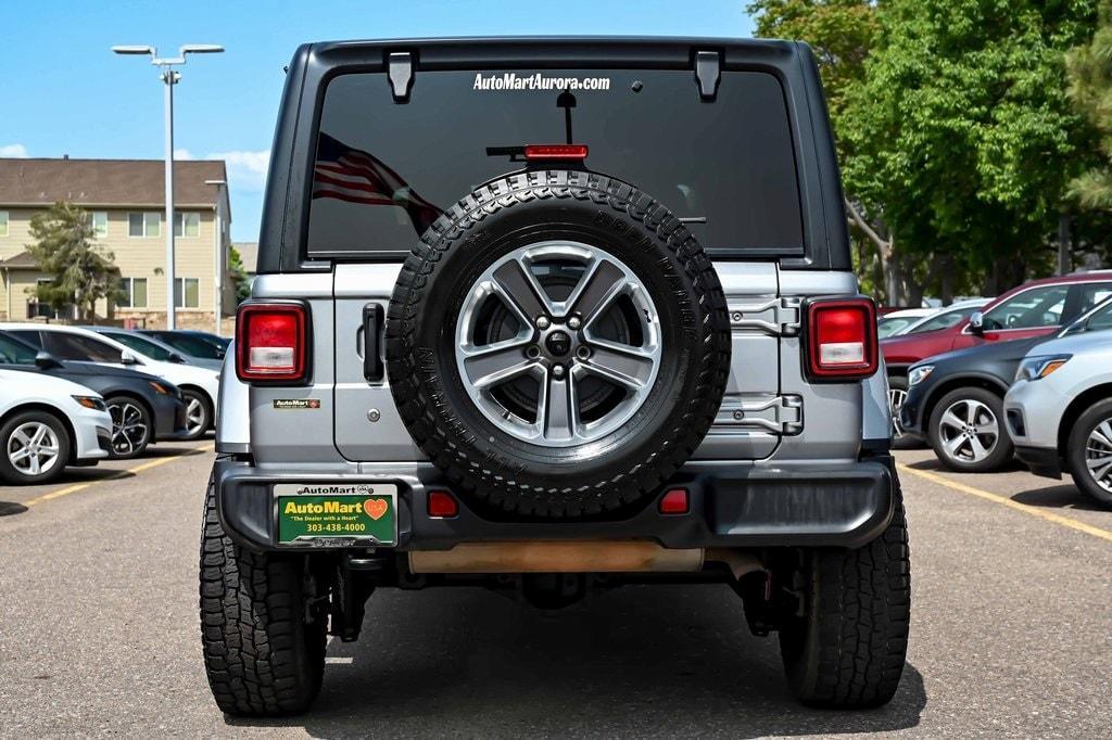 used 2020 Jeep Wrangler Unlimited car, priced at $26,133
