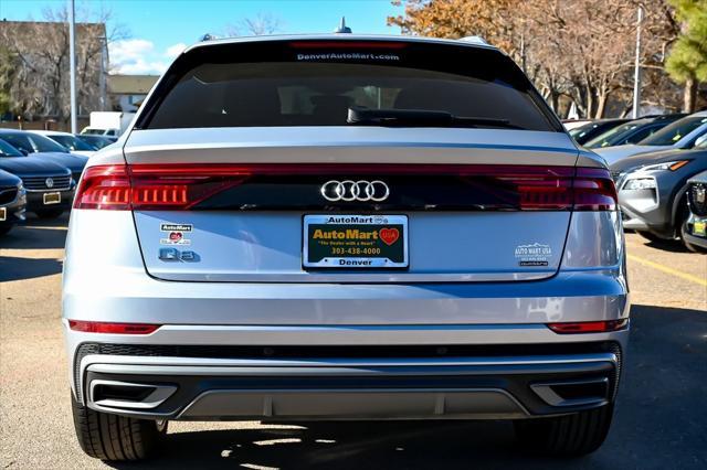 used 2021 Audi Q8 car, priced at $45,789