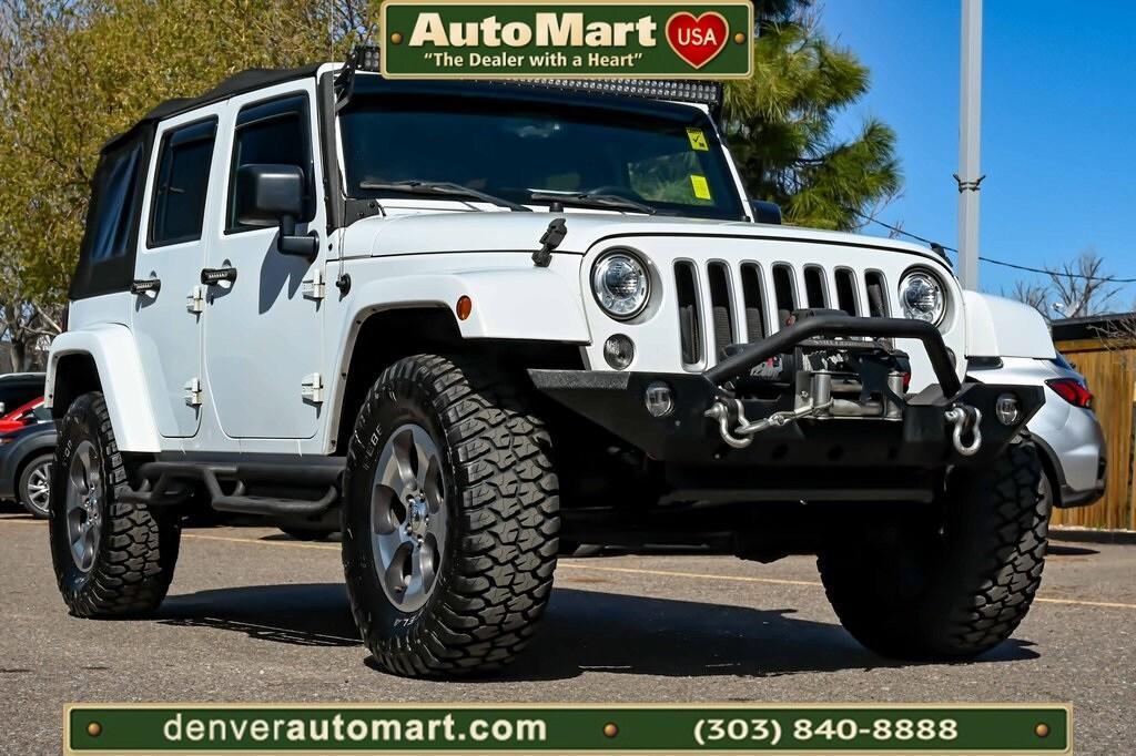 used 2017 Jeep Wrangler Unlimited car, priced at $23,811